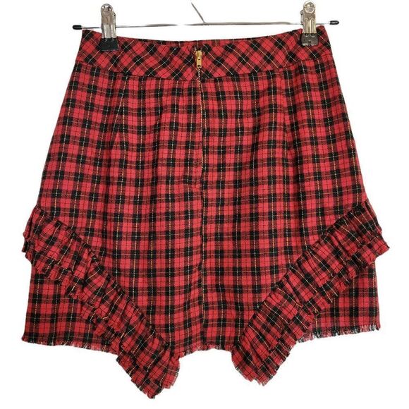 Seek The Label Mini Plaid Skirt (Size XS) - Picture 2 of 5